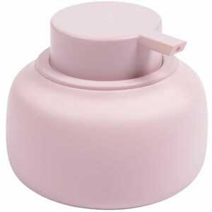 Růžový plastový dávkovač na mýdlo Kave Home Chia