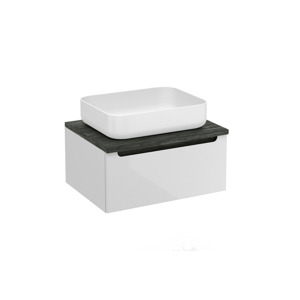Koupelnová skříňka pod umyvadlo Naturel Stilla 60x30x45 cm bílá STILLAD06007DC