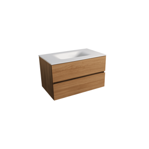 Koupelnová skříňka s umyvadlem bílá mat Naturel Verona 66x51